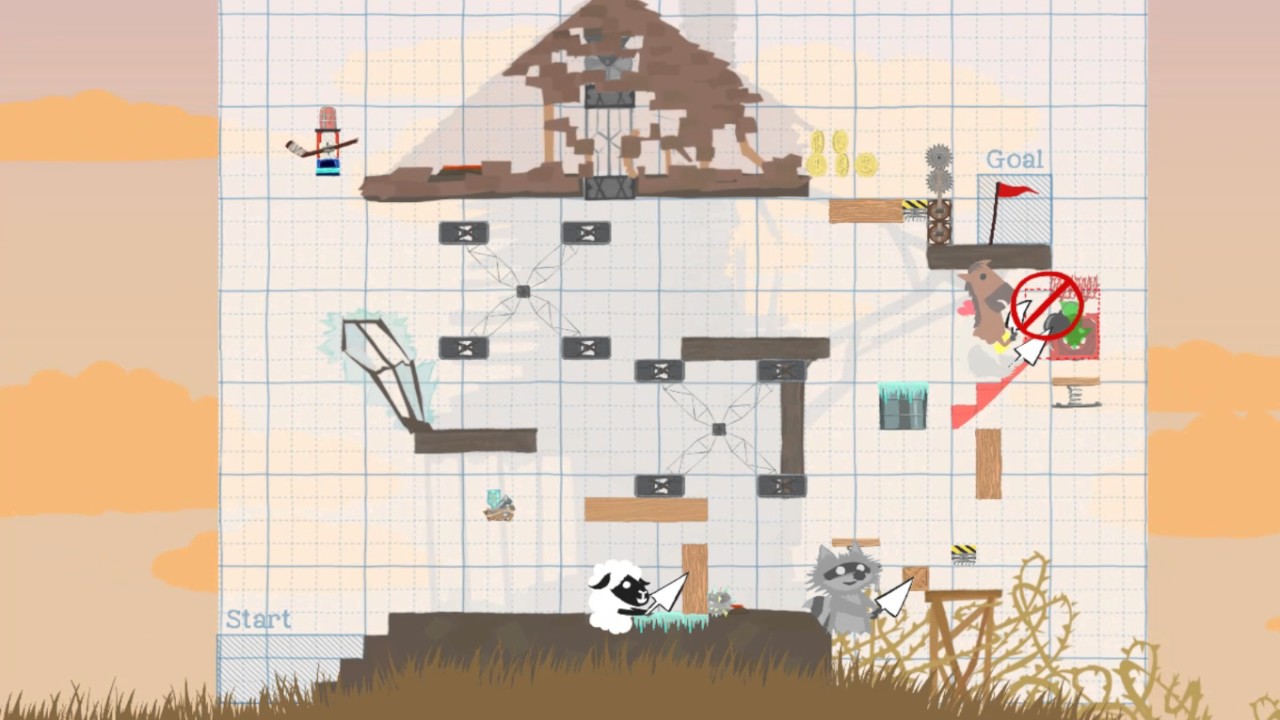 Ultimate Chicken Horse The Second : The Old Mansion