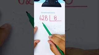 Divisão 628÷8