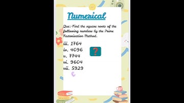 Can You Solve This?Prime factorization method Questions–Answer in Comments {Squares and square root}