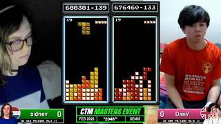 EUROPES FINEST!! Sidnev, DanV | SEMIS | February 2026 | Classic Tetris Monthly