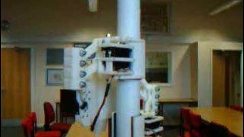 Pole Climbing Robot Test #4