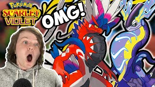 SCARLET & VIOLET LEGENDARIES REVEALED! Pokemon Scarlet Violet Trailer 2 Reaction!