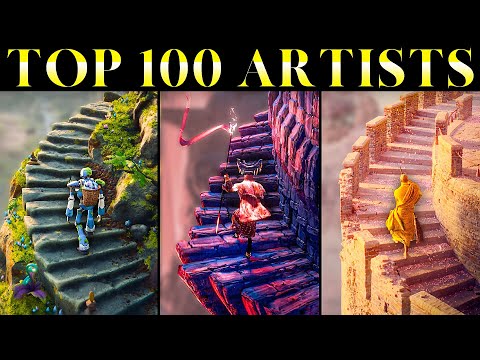 Top 100 3D Artist Montage 