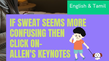 SWEAT related MCQs| Materia Medica| Allen