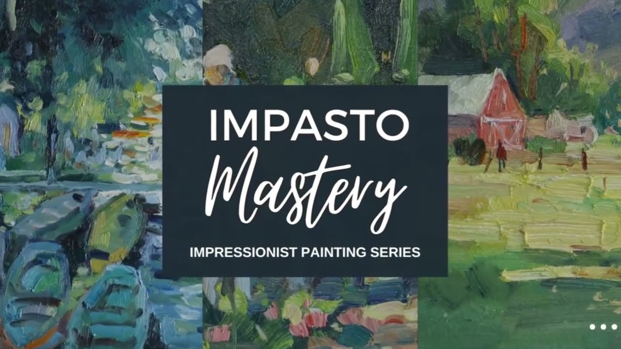 Your guide to the impasto painting technique