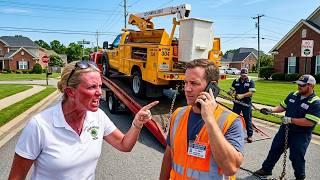 HOA Seized My Bucket Truck, Didn't Know Power Company Contracts Me For All Their Storm Repairs