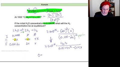 Chem 162 Lecture 13.R ICE Tables & Approximations