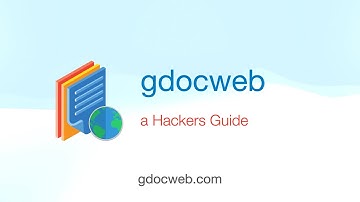 Hackers Guide to gdocweb - GitHub Pages Websites From Google Docs