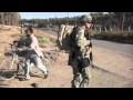 Patrolling streets of Baghdad Iraq War Archival Stock Footage