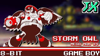 [8-Bit;Game Boy]Storm Owl - Mega Man X4【MMXtreme Style】