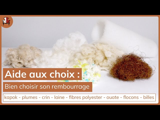 Choisir un rembourrage adapté à ses coussins, oreillers, poupées, galettes  de chaise ou poufs - Blog Linnea, linge de maison et +