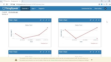 How to send multiple data from LabView to ThingSpeak at once.