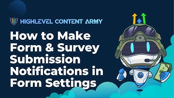 How to Make Form & Survey Submission Notifications in Form Settings