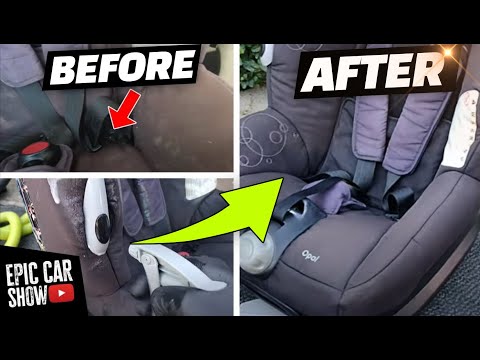 How to Clean Child Car Seats at home using THE SAFE WAY!!! Beginners Guide