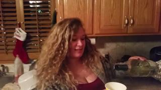 Family mannequin challenge 2016 Christmas dinner