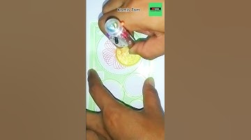 What does this pattern resemble? Art Art #2024 #spirograph #shortvideo #trend