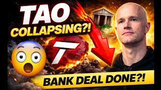 TAO MELTDOWN 😳 Bittensor Drama EXPLODES | Coinbase + Banks Deal DONE?!