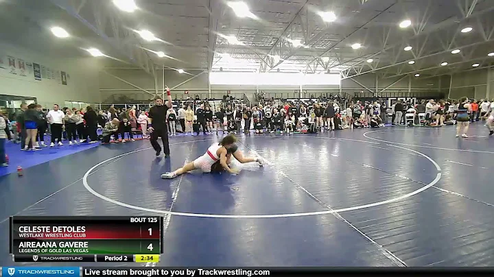 127 Lbs 1st Place Match - Celeste Detoles, Westlak...