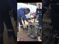 Truck Mechanic: checking 4 cylinder engine... #automobile #shorts #mechanic