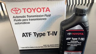 Aceite Toyota Original ATF Type T-IV Fluido de Transmisión by Tacaño por las Compras 402 views 5 months ago 9 minutes, 21 seconds