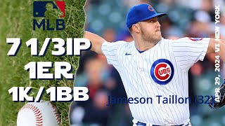 Jameson Taillon, April 29, 2024 | MLB highlights