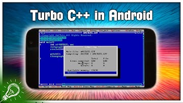 How to install turbo c on android with direct open trick