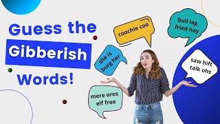 Gibberish Words | Guess The Gibberish Words Easy, Medium, Difficult | Word Games | Direct Trivia | screenshot 5