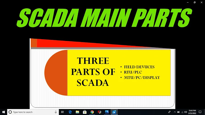 SCADA Main Parts