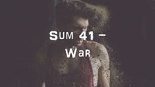 Sum 41 - War [Acoustic Cover.Lyrics.Karaoke]