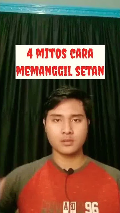 CARA MUDAH MEMANGGIL SETAN,IBLIS DAN JIN DATANG #viraltiktok #mitos #kuntilanak #angker