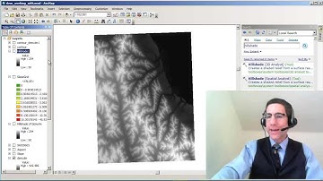 Creating and Using a Shaded Relief Map from a DEM elevation grid