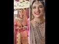Cute 🥰 Pakistani actresses look 👀 so stunning 🤗 in Bridal dress..