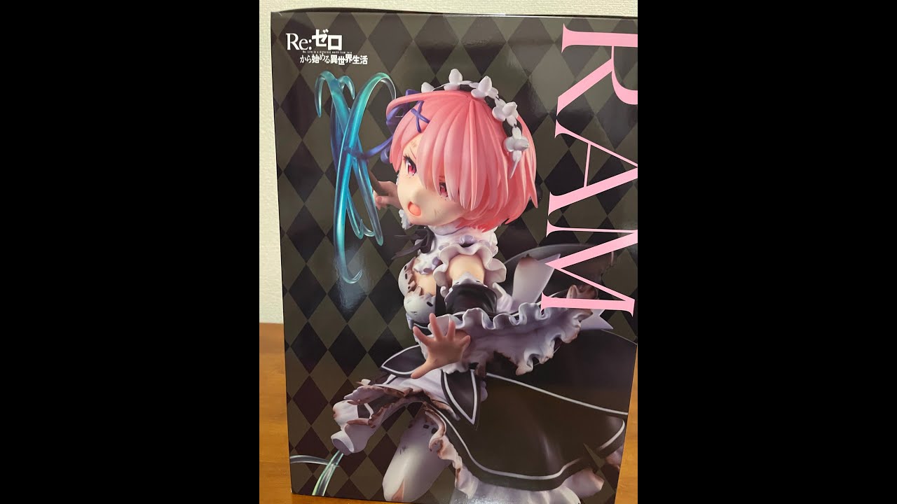 ラム ロズワール戦Ver.フィギュアが届いたので開封してみました！『Re