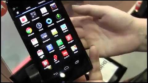 MWC: Motorola Razr HD video demo