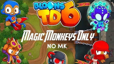 Dark Castle-Hard-Magic Monkeys Only-No Monkey Knowledge(BTD6