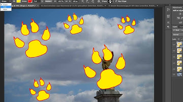 Grouping Layers in Adobe Photoshop CS6