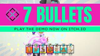 7 Bullets, FPS Aim-Trainer turned Balatro — Itch Demo Announcement