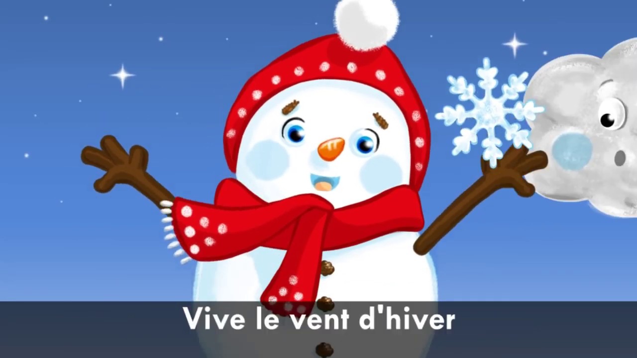 Vive le Vent d'hiver - Chanson de Noël pour Petits Avec Paroles - YouTube