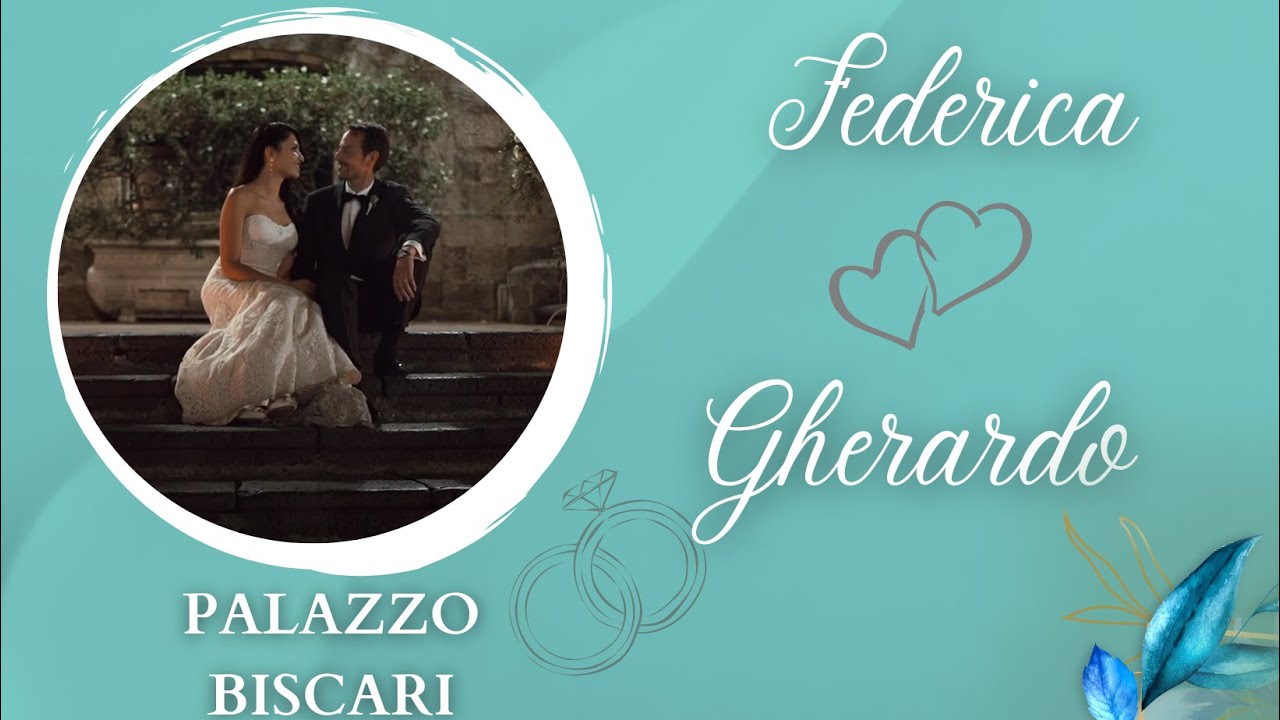 PALAZZO BISCARI VIDEO MATRIMONIO CATANIA Federica e Gherardo