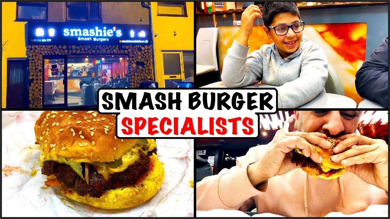The Largest Selection Of Smash Burgers At Smashies In Rochdale Food