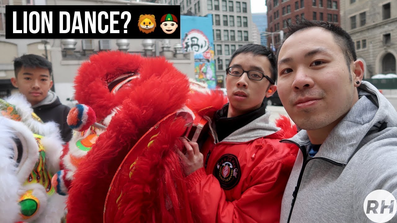 Lion Dancing in Boston 🦁👲🏻 | VLOG