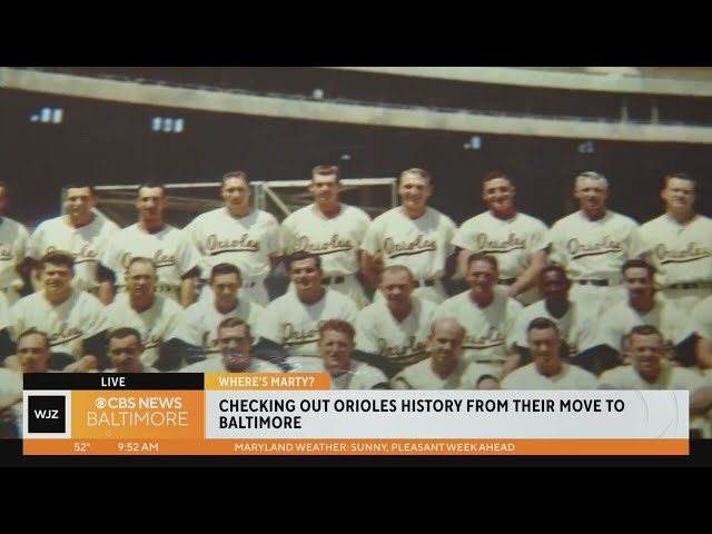 Where's Marty? Checking out Orioles history from their move to Baltimore 