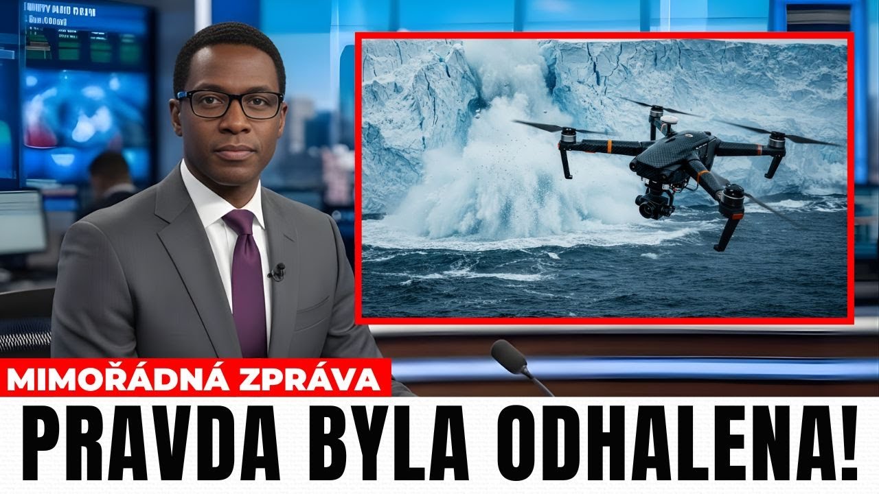 Дрон пролетел над ледяной стеной Антарктиды и снял самые шокирующие кадры