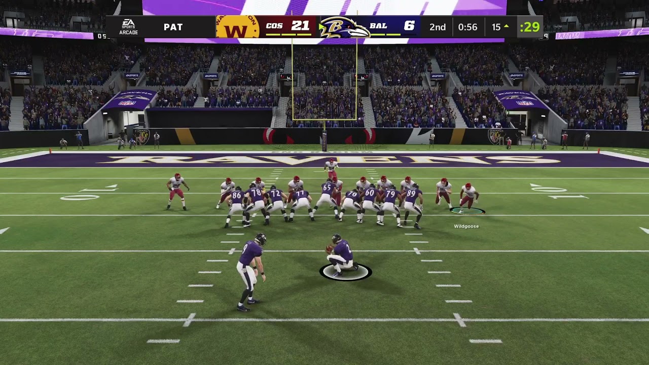 Blocked field goal. Madden 22 YouTube