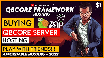 Buying QBCore Server Hosting | Affordable FiveM Hosting | QBus Hosting | Yuvraj Verma