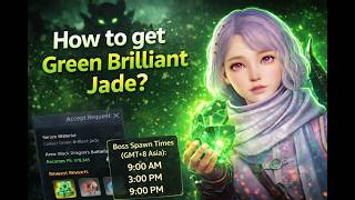 𝗠𝗜𝗥𝟰 : Serum Material Request Mission | Green Brilliant Jade Guide! #mir4 #mir4ph #