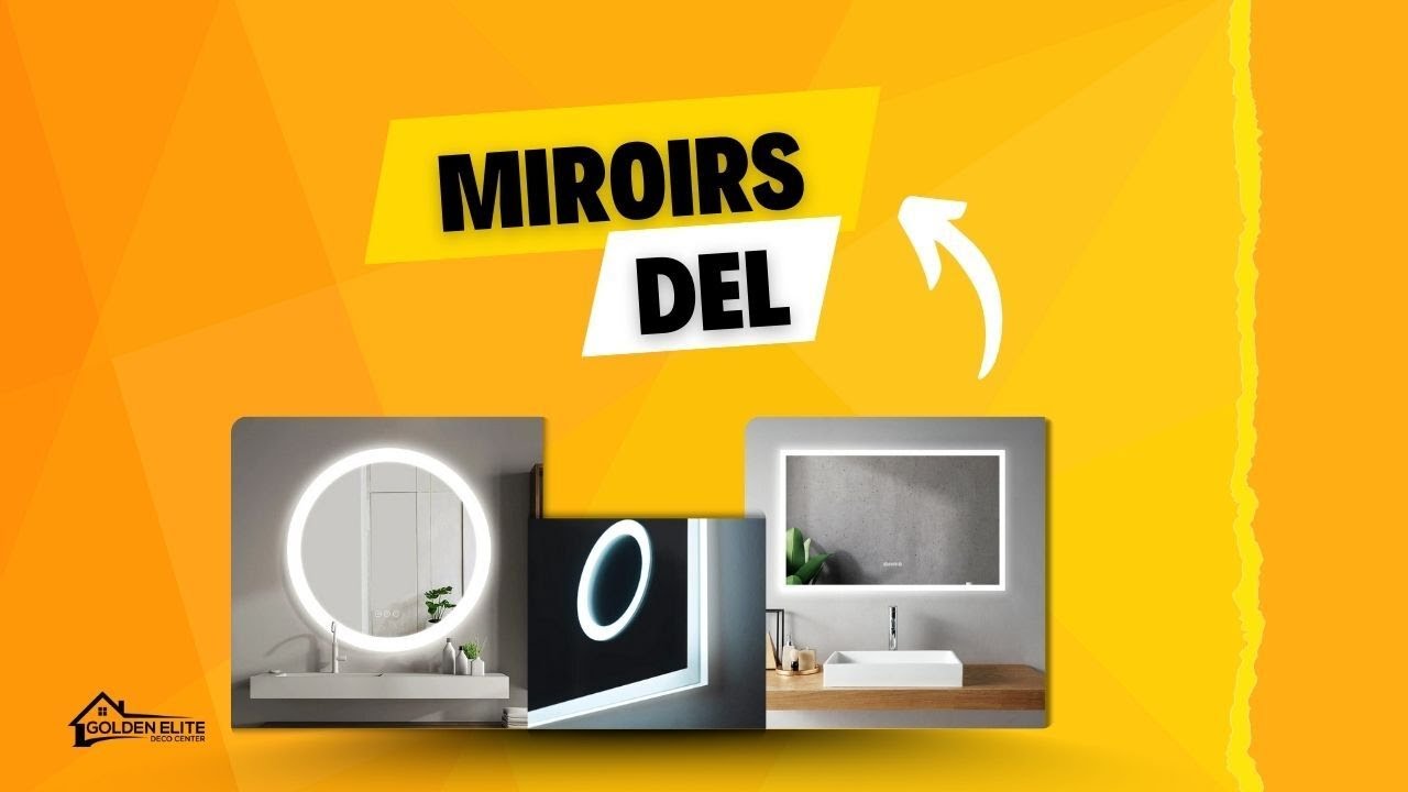 Transformez Votre Salle de Bain avec Nos Miroirs DEL