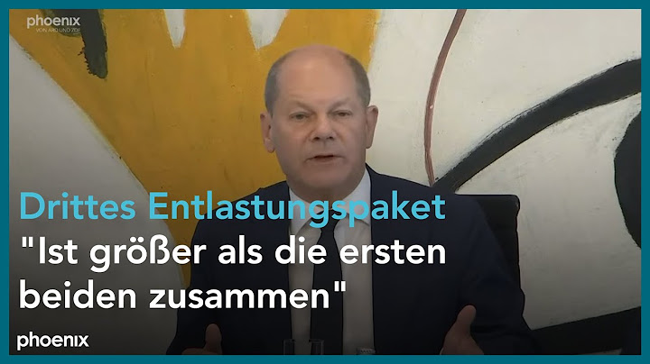Pressestatements nach Koalitionsausschuss zu drittem Entlastungspaket