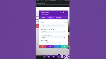 how to choose 𝒇𝒐𝒏𝒕𝒔 in divi