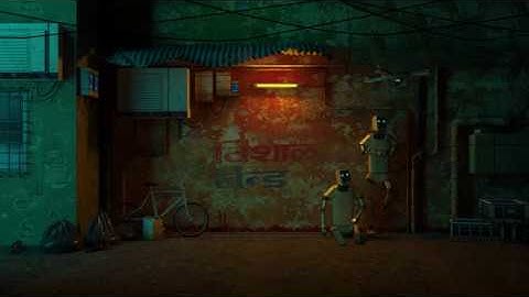 Robot toon 3Ds Max 2018